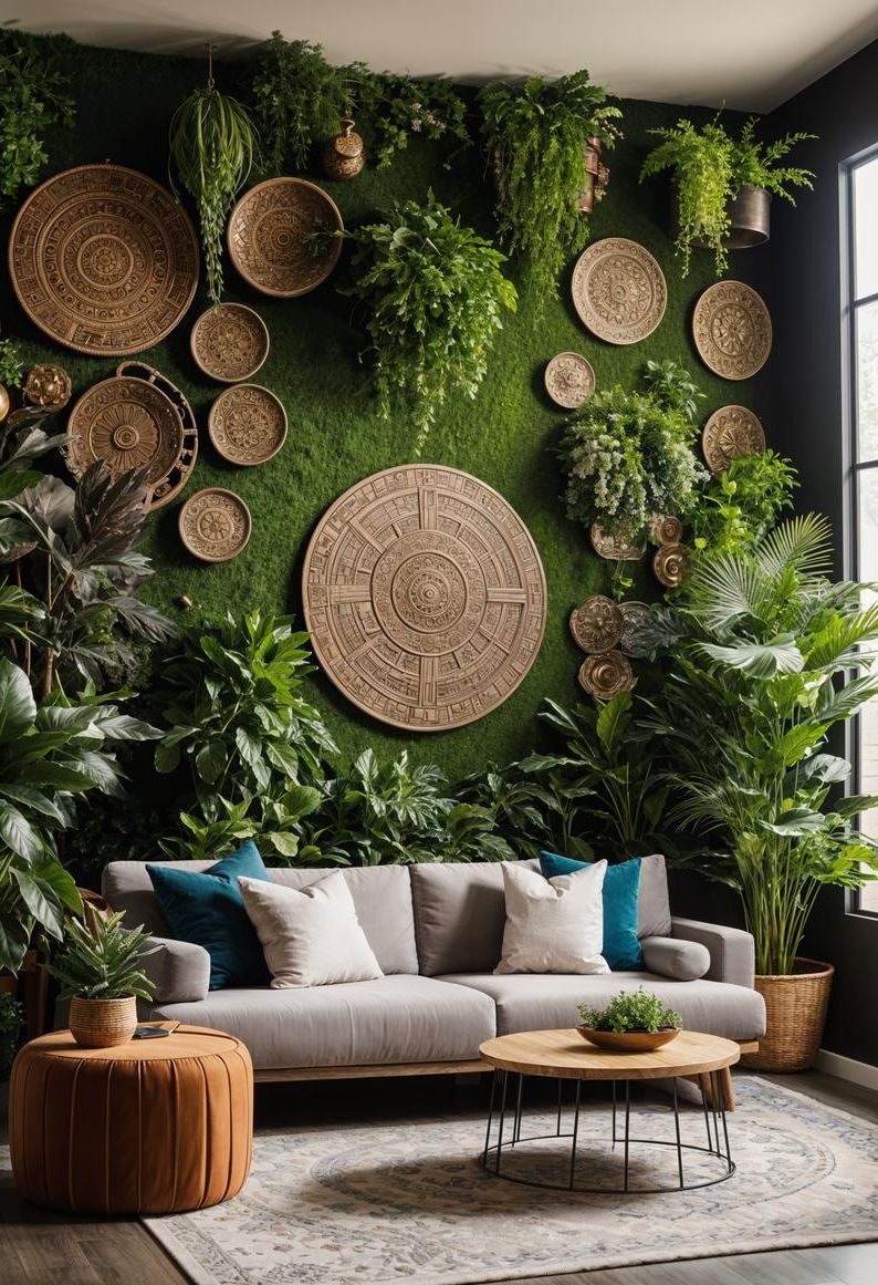7. Vertical Herb Garden Wall Idea - photo 3