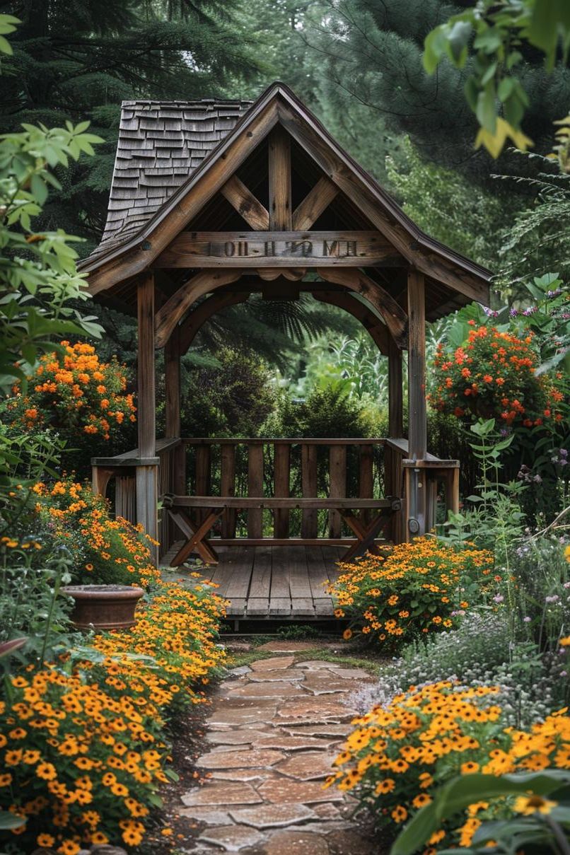 22. Flower-Filled Retreat for Ultimate Serenity