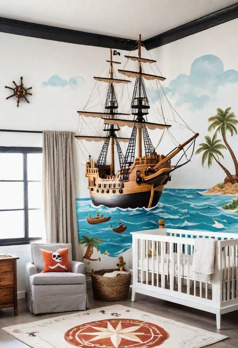 27. Pirate Themed Nursery Inspiration - photo 2