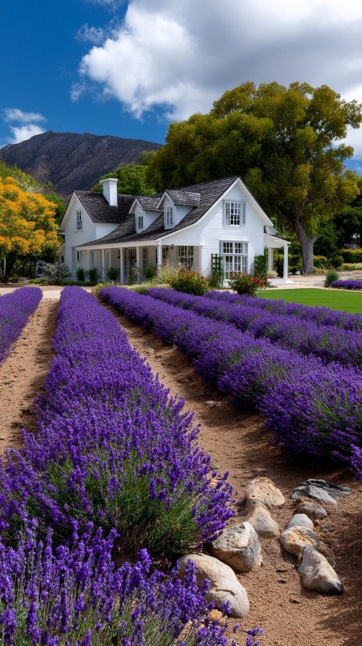 9. Lavender Fields Leading to the Farmhouse - photo 3