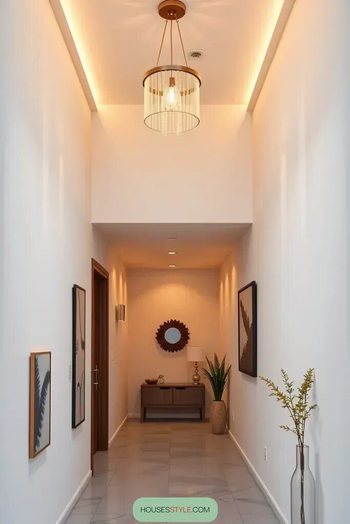 Stylish Lighting Ideas To Brighten Hallways - photo 2