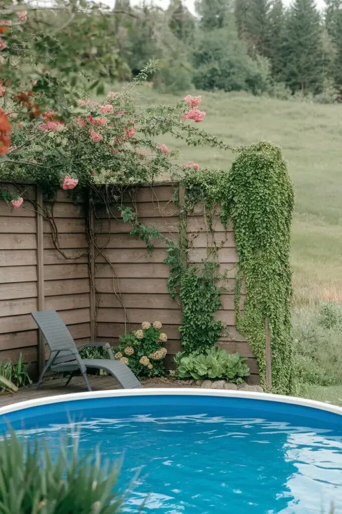 Add a Privacy Barrier Around Your Pool