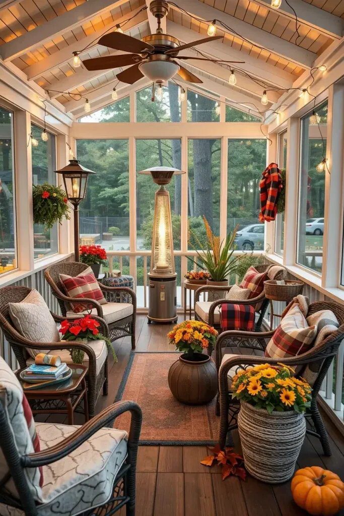 Year-Round Screened Porch Design Ideas