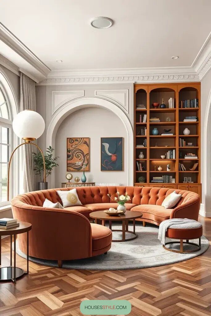 Curved Silhouettes Reshaping Traditional Rooms - photo 2