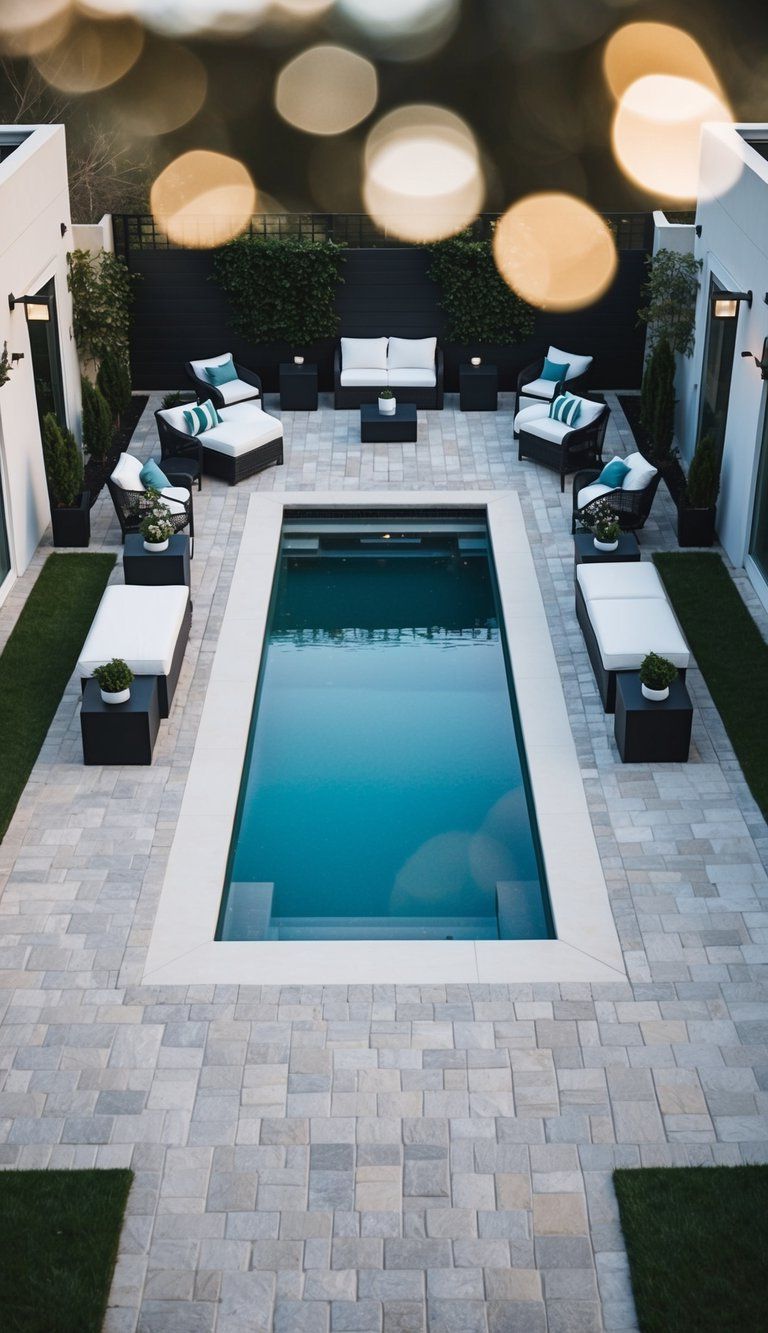10. Enhance your modern style with pavers