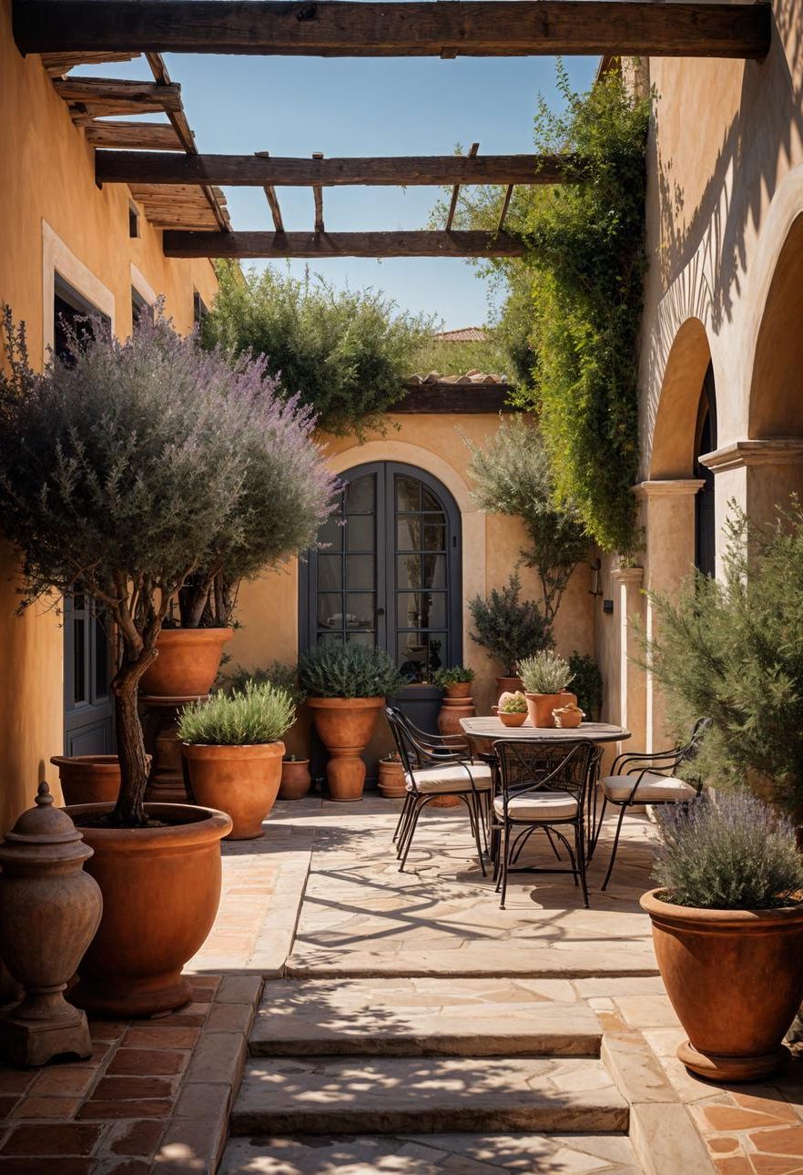 13. Olive-Filled Mediterranean Terrace - photo 2