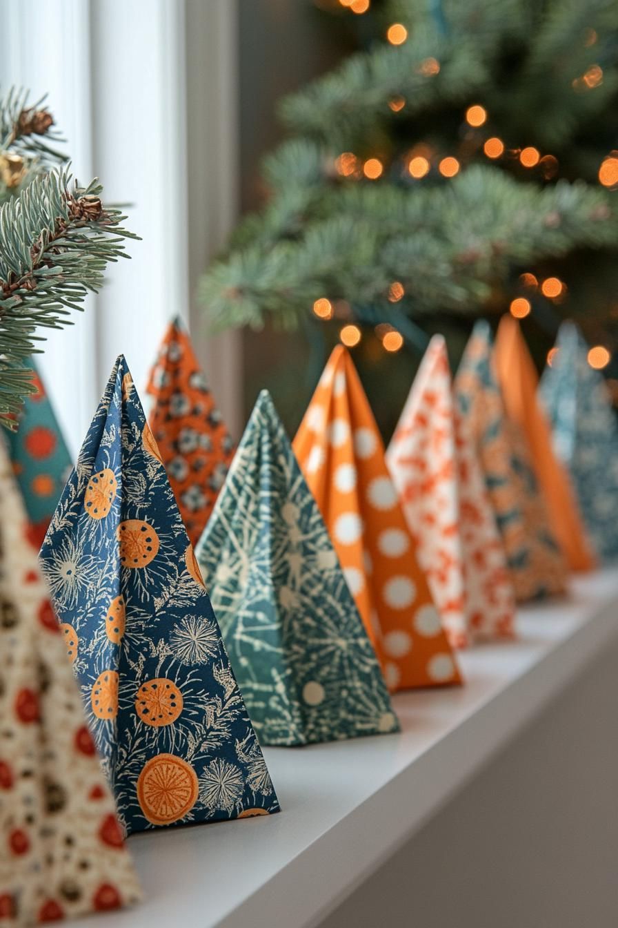13. Paper Origami Christmas Tree Ideas - photo 3