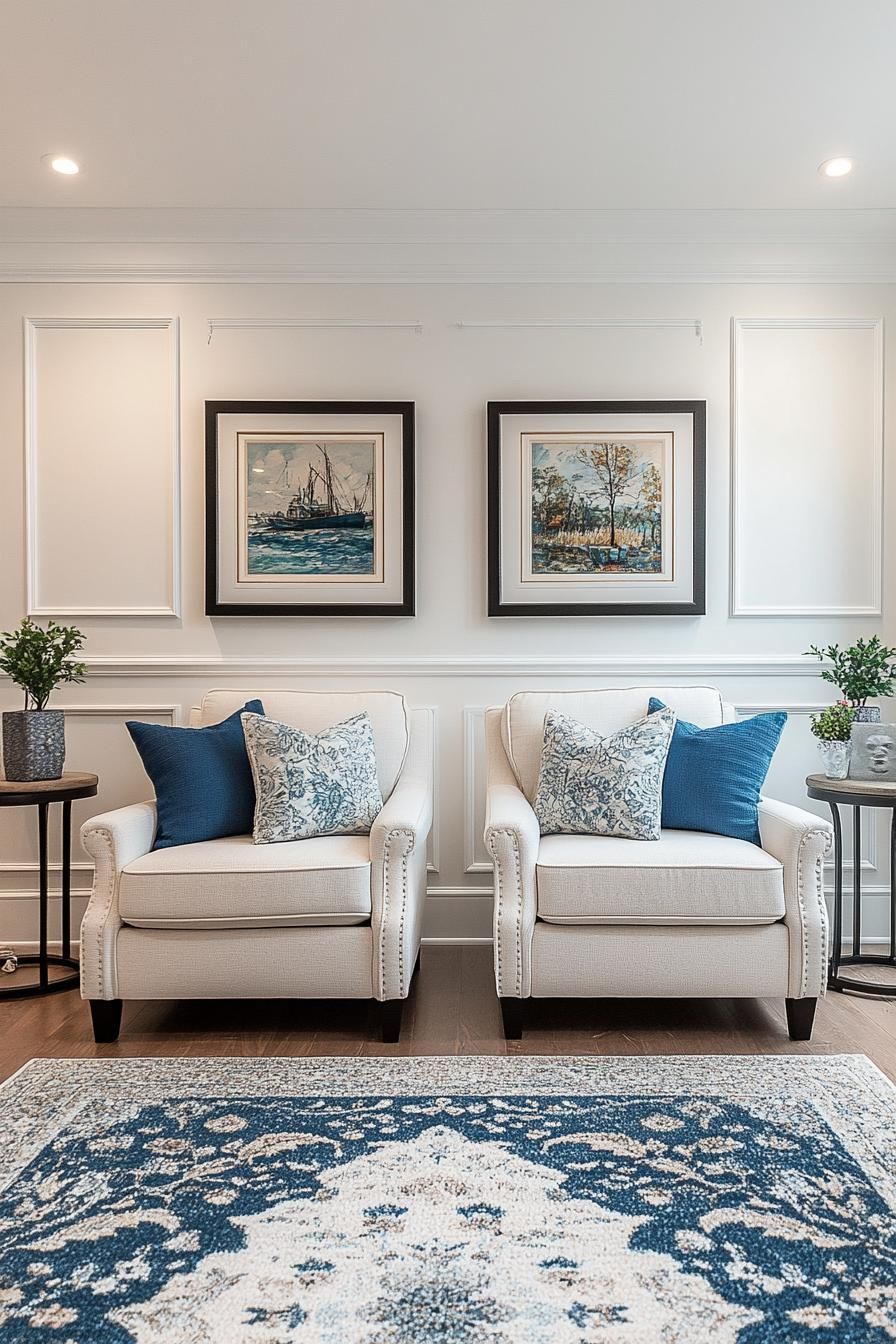 10. Framed Symmetry in White Walls - photo 2