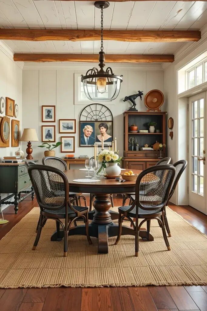 Mixing Vintage and Modern Dining Pieces - photo 2