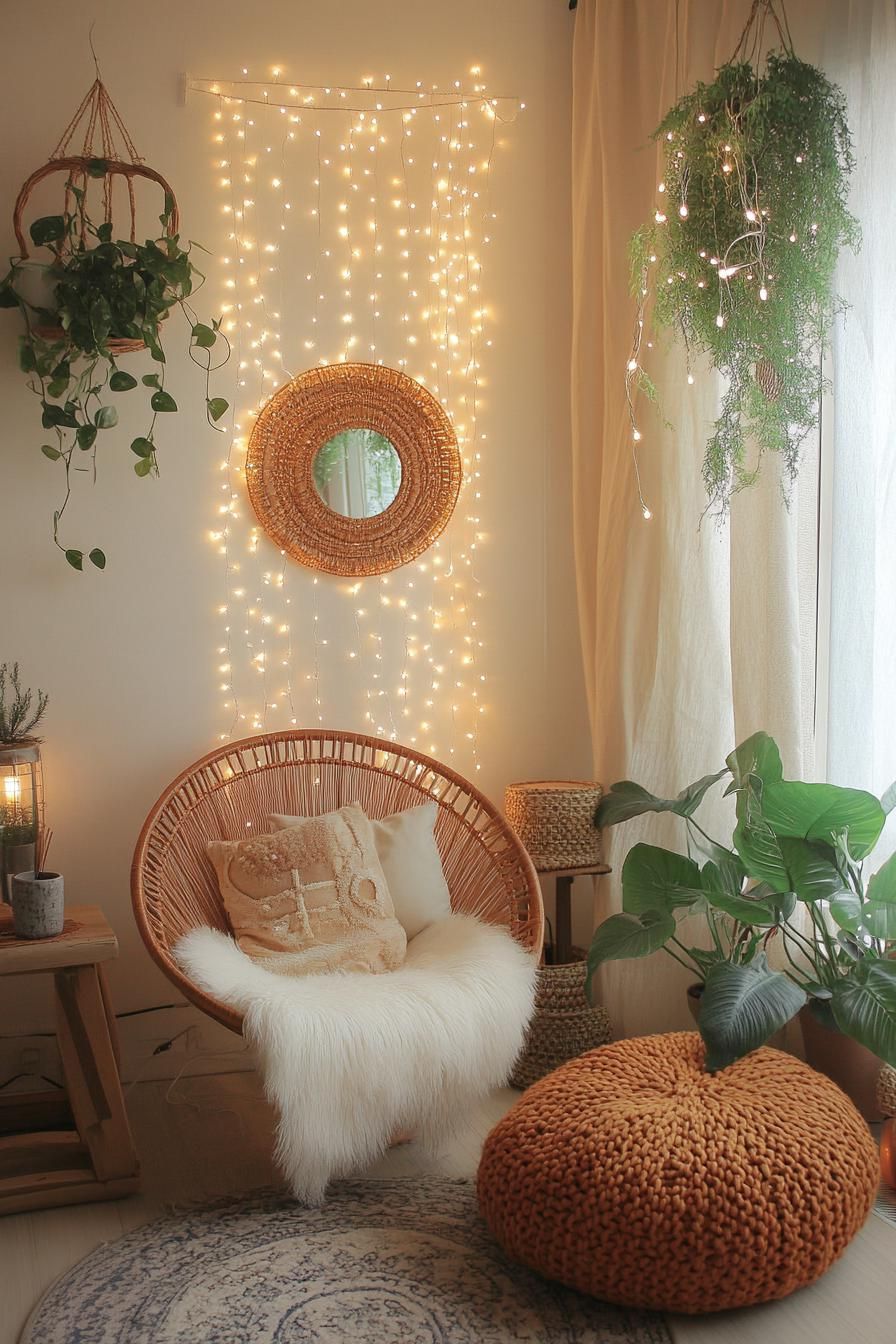 14. Lighting Ideas for Holiday Houseplants - photo 3