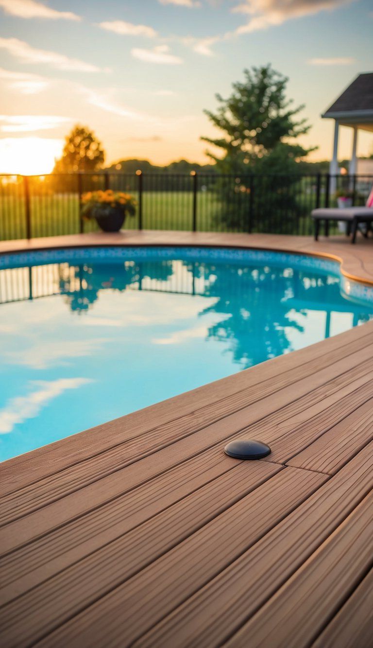 8. Choose composite wood for easy upkeep