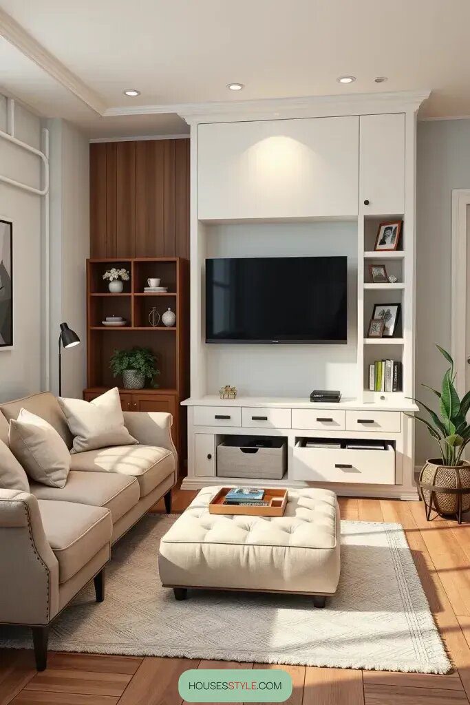 1. Smart Storage Tricks for a Small Home