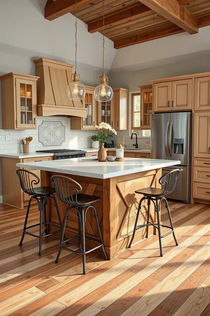 Rustic Islands With Contemporary Countertops - photo 2
