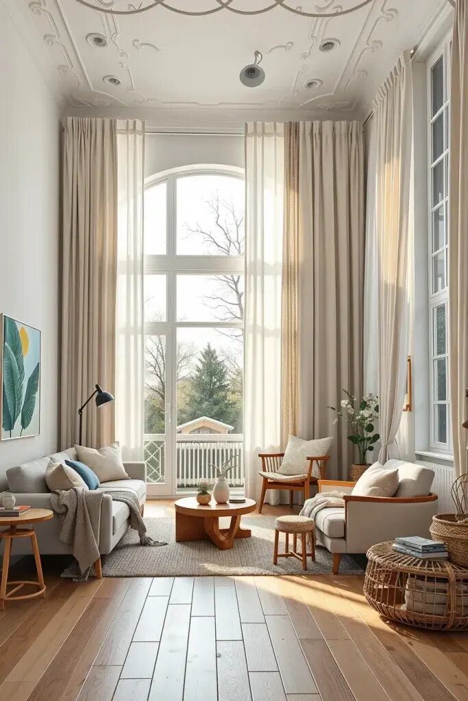 Floor-to-Ceiling Curtains for Nordic Elegance - photo 2