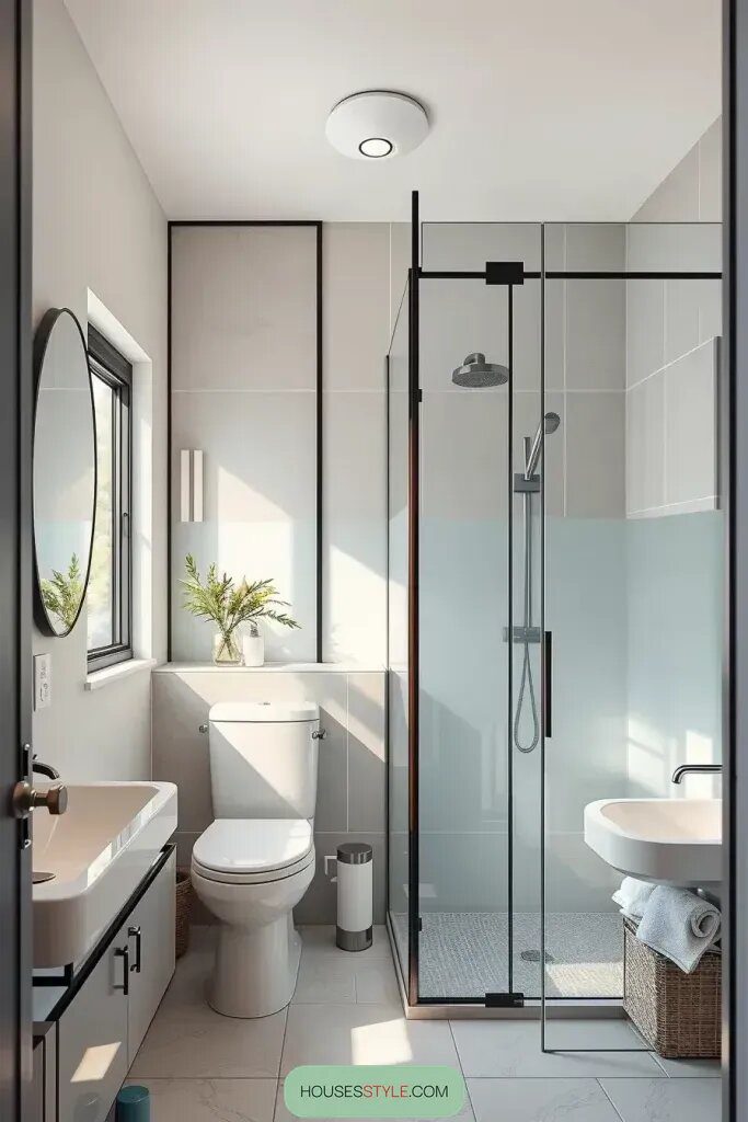Glass Partitions for a Brighter, Open Feel