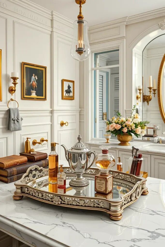 Vintage Trays and Decor Accents That Work
