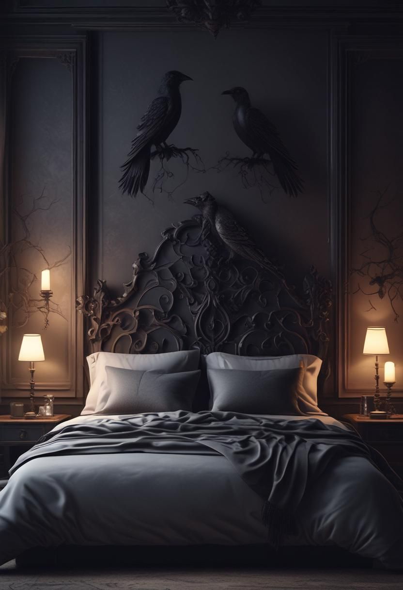 17. Gothic Headboard Design Idea - photo 4
