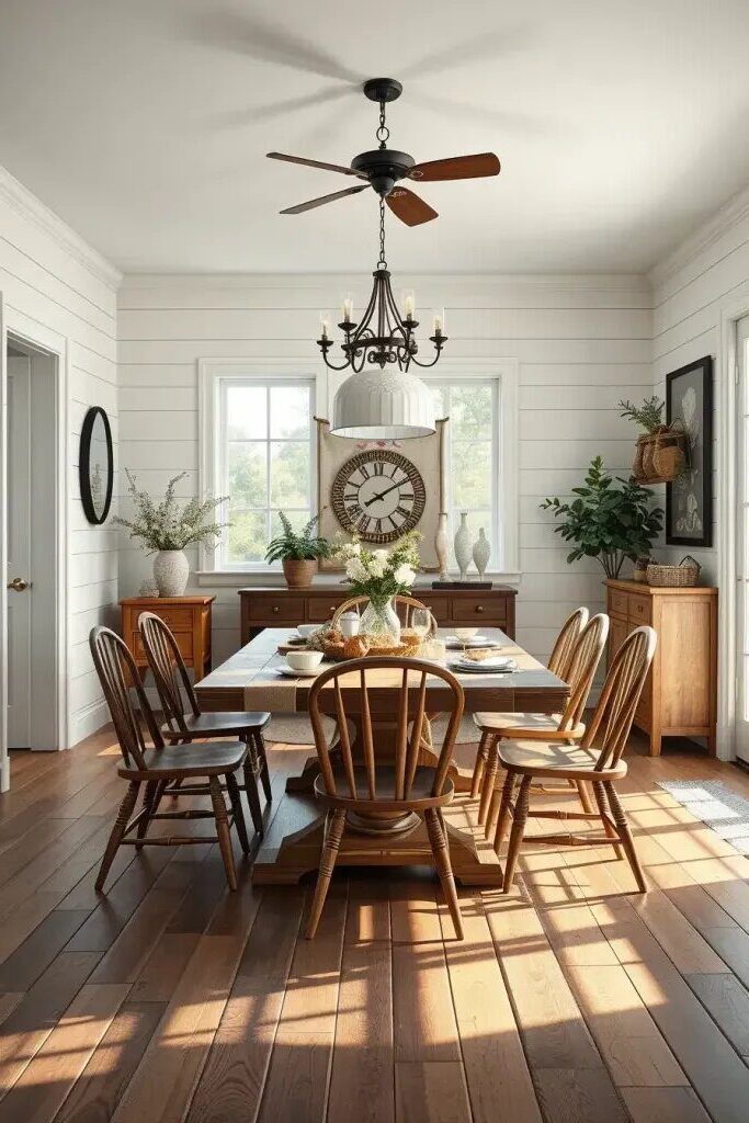 Adding Rustic Charm with Shiplap Walls