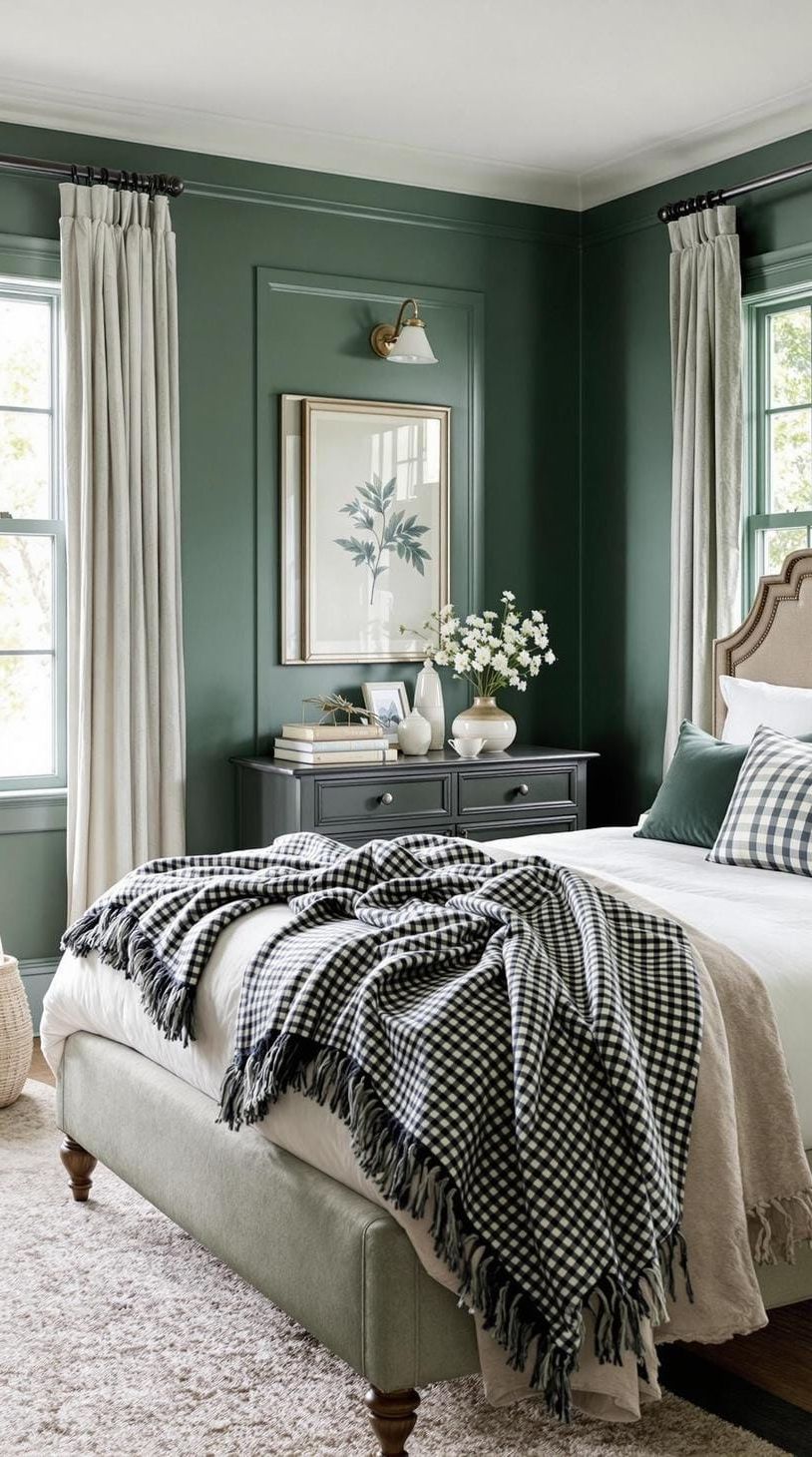 8. Luxurious Cottage Bedroom