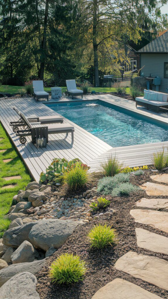 12. Hidden Pools Under Retractable Decking