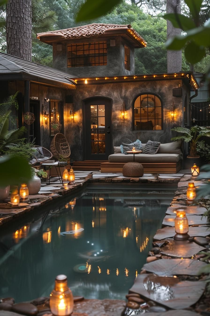 18. Forest-Themed Pool Design Ideas - photo 2