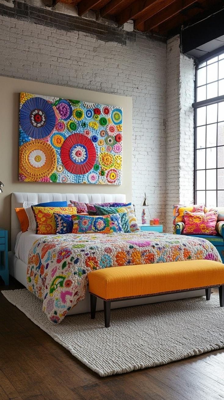8. Creative Loft Wall Art Ideas - photo 2