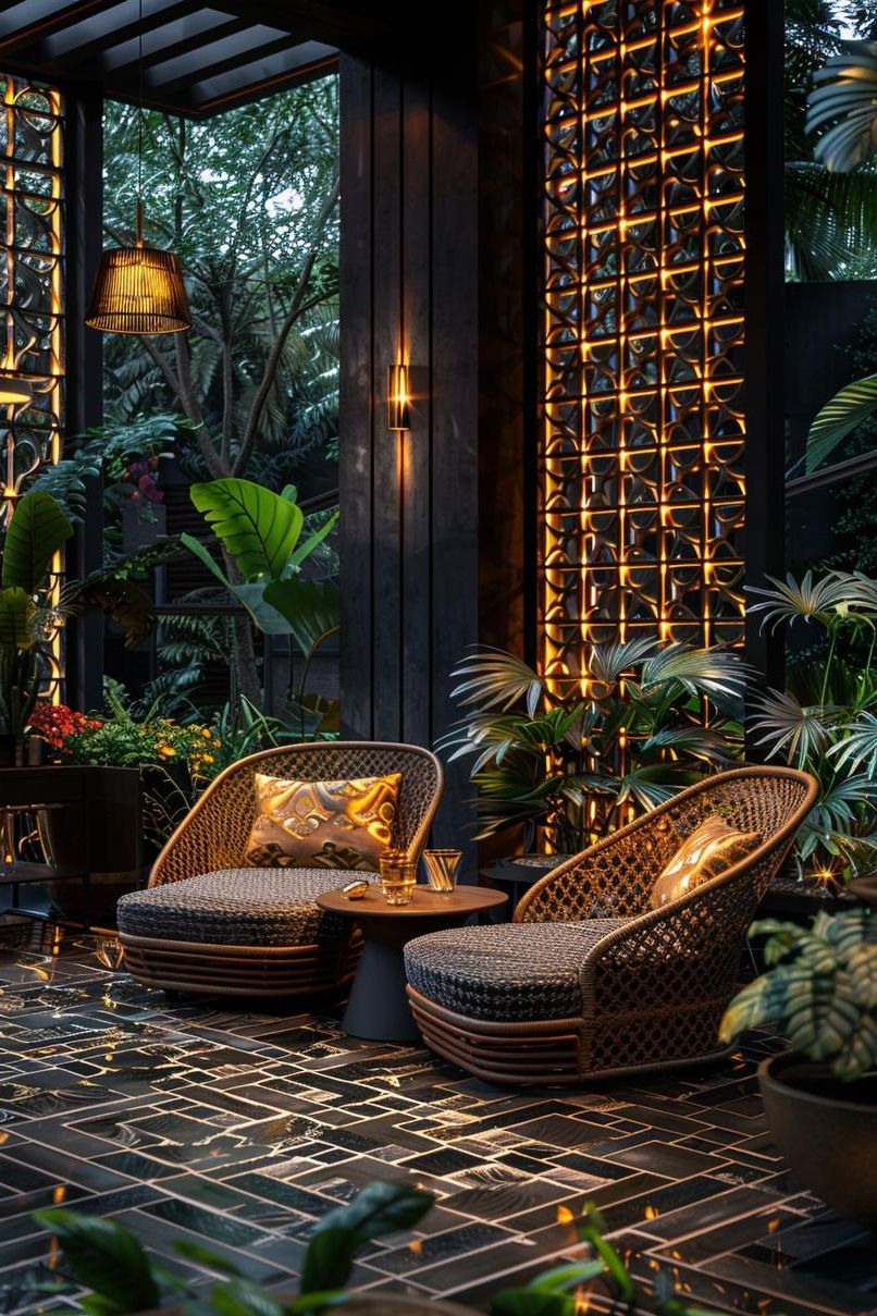 17. Art Deco Concrete Patio Ideas - photo 2