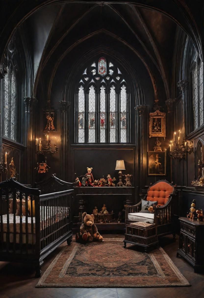 56. Gothic Style Nursery Inspiration