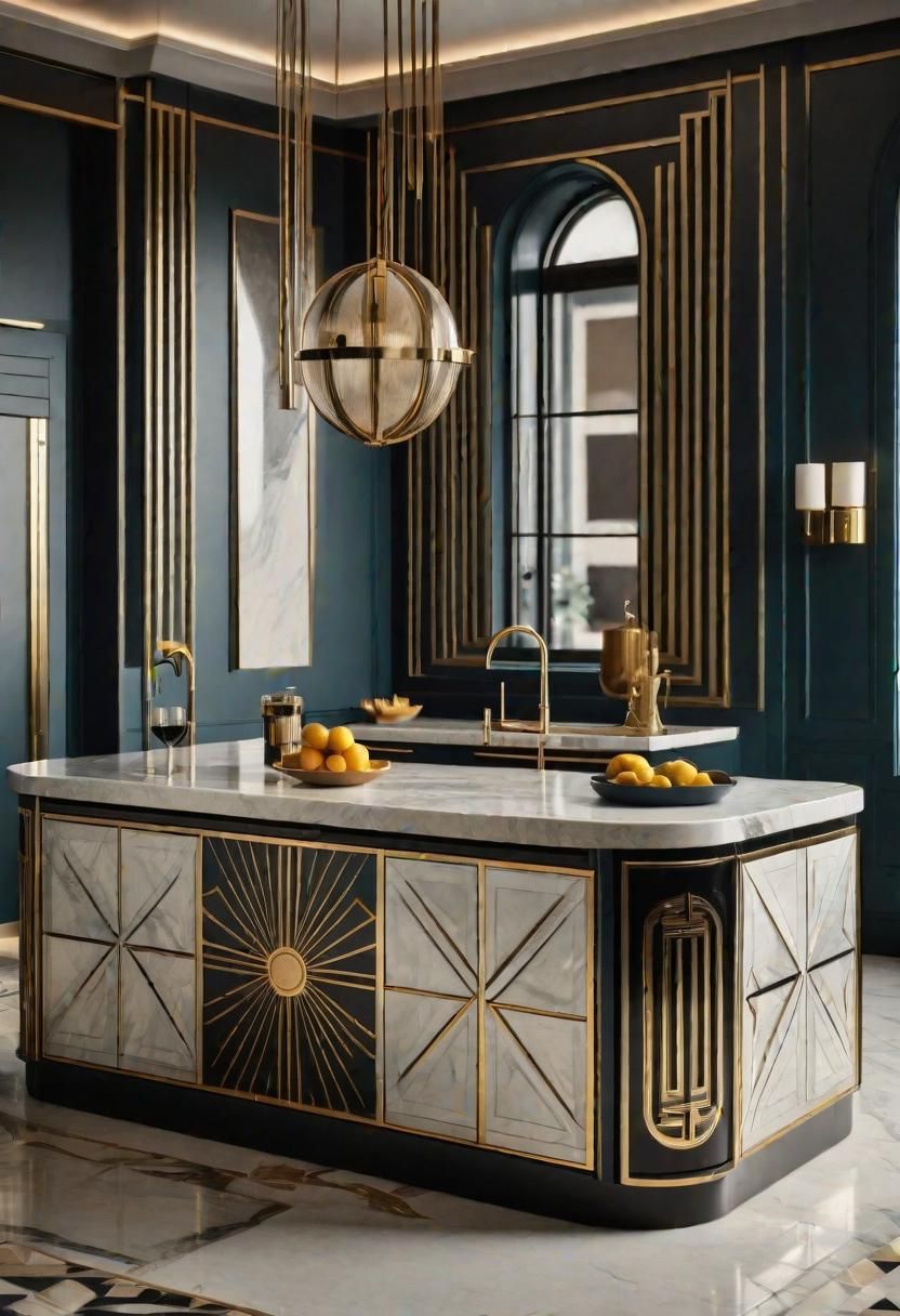 18. Art Deco Island Design - photo 2
