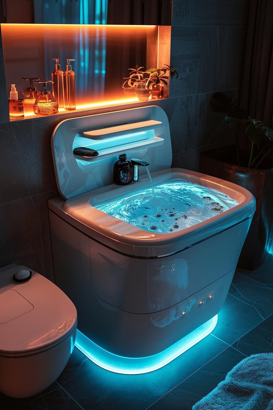 14. Smart and Tech-Enhanced Vanity Ideas