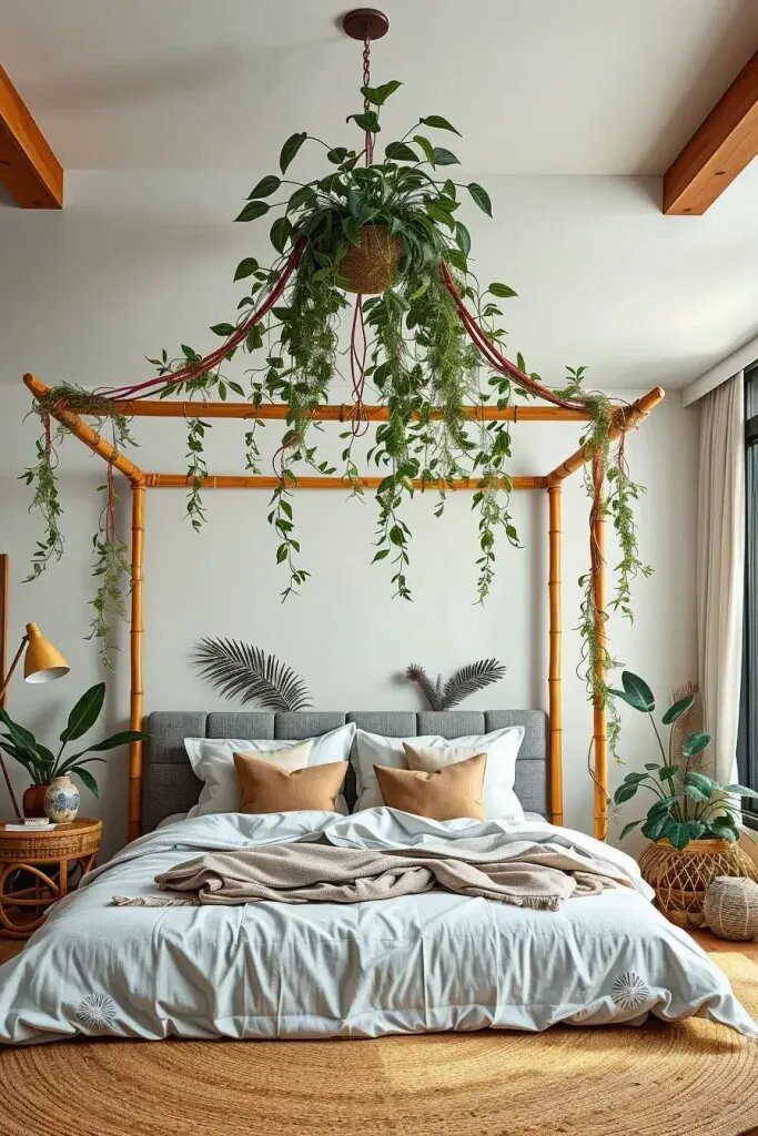 How Canopy Greens Create a Tranquil Bedroom