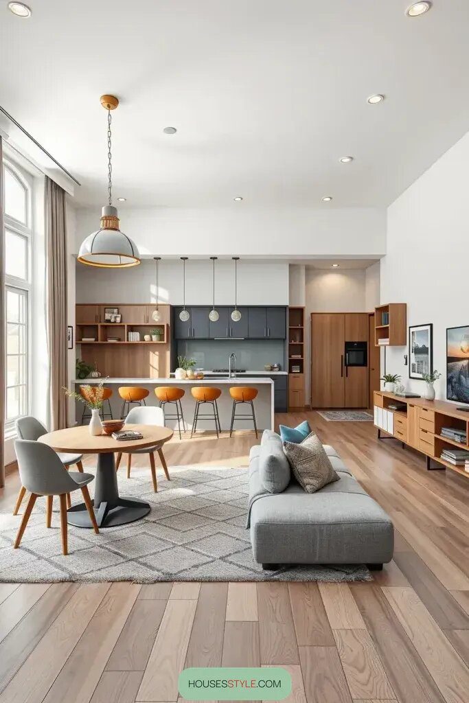 Open Concept Layouts To Widen A Small Living Space