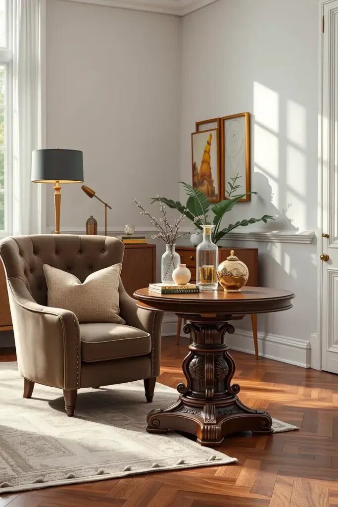 Carved Accent Tables Worth the Spotlight