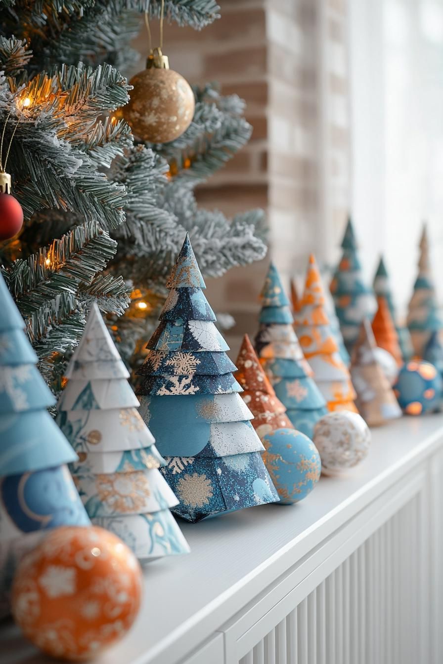 13. Paper Origami Christmas Tree Ideas - photo 2