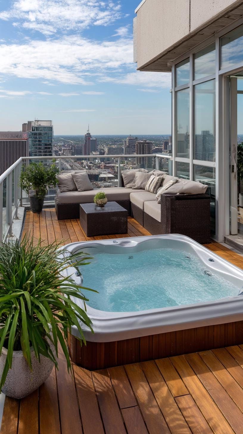 10. Relax in a rooftop hot tub with stunning panoramic views - photo 4