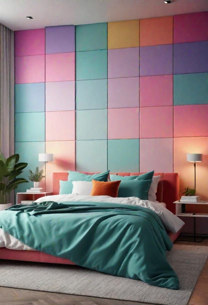 21. Fun Gradient Accent Wall - photo 2