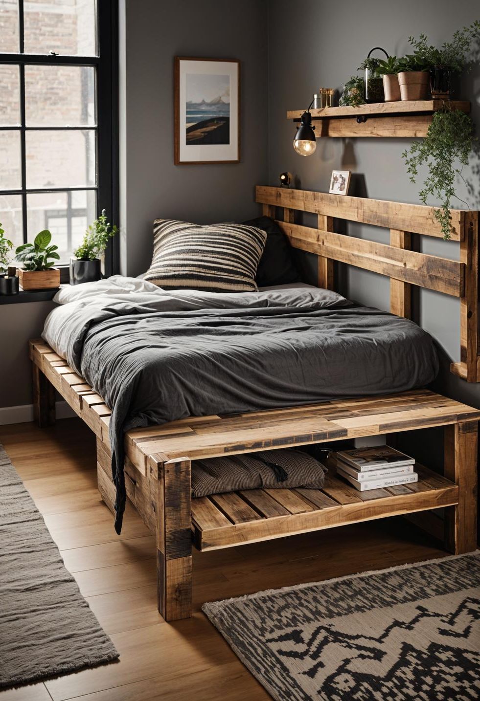 18. DIY Pallet Bed Frame Build - photo 2