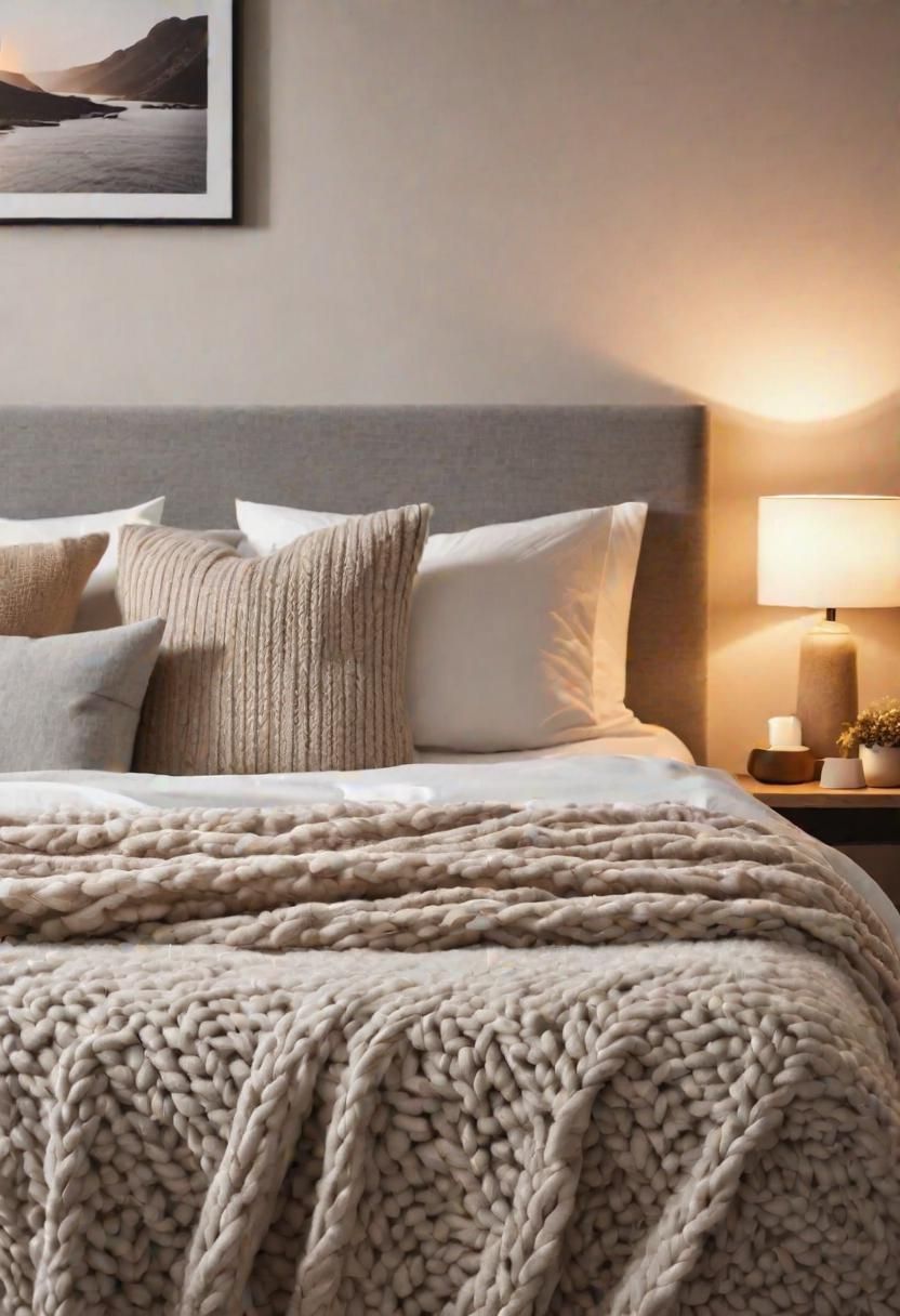 45. Cozy Neutral Bedroom Style