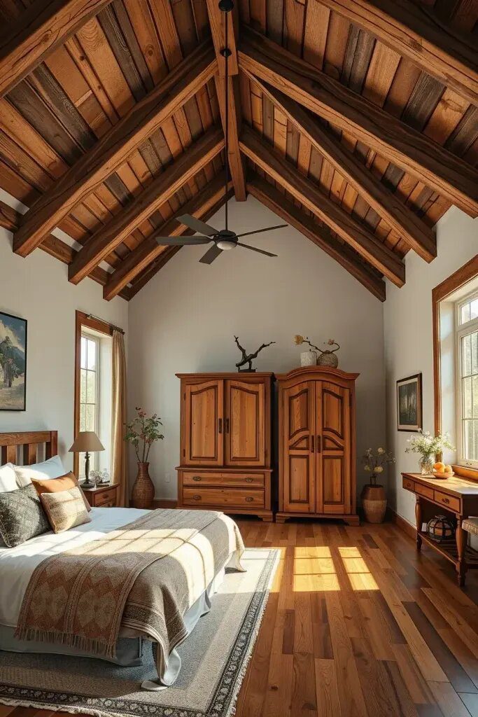 Exposed Beams for Rustic Character