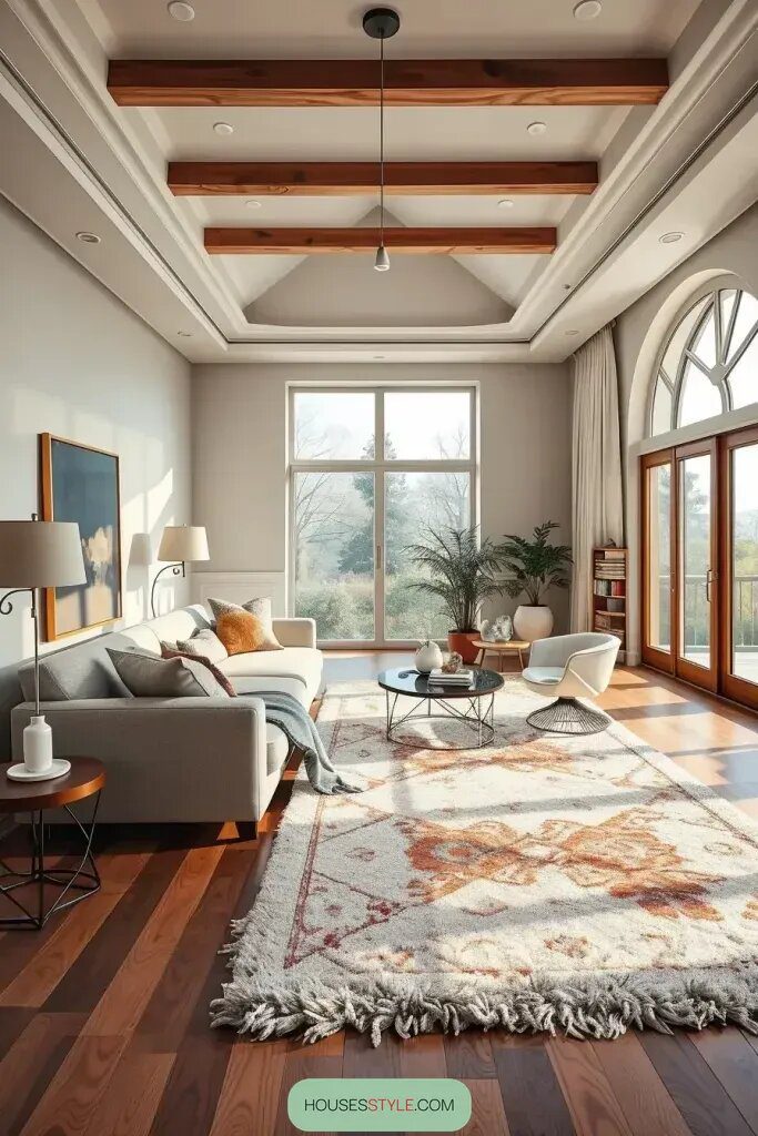 Using Area Rugs to Define Spaces with Style - photo 2