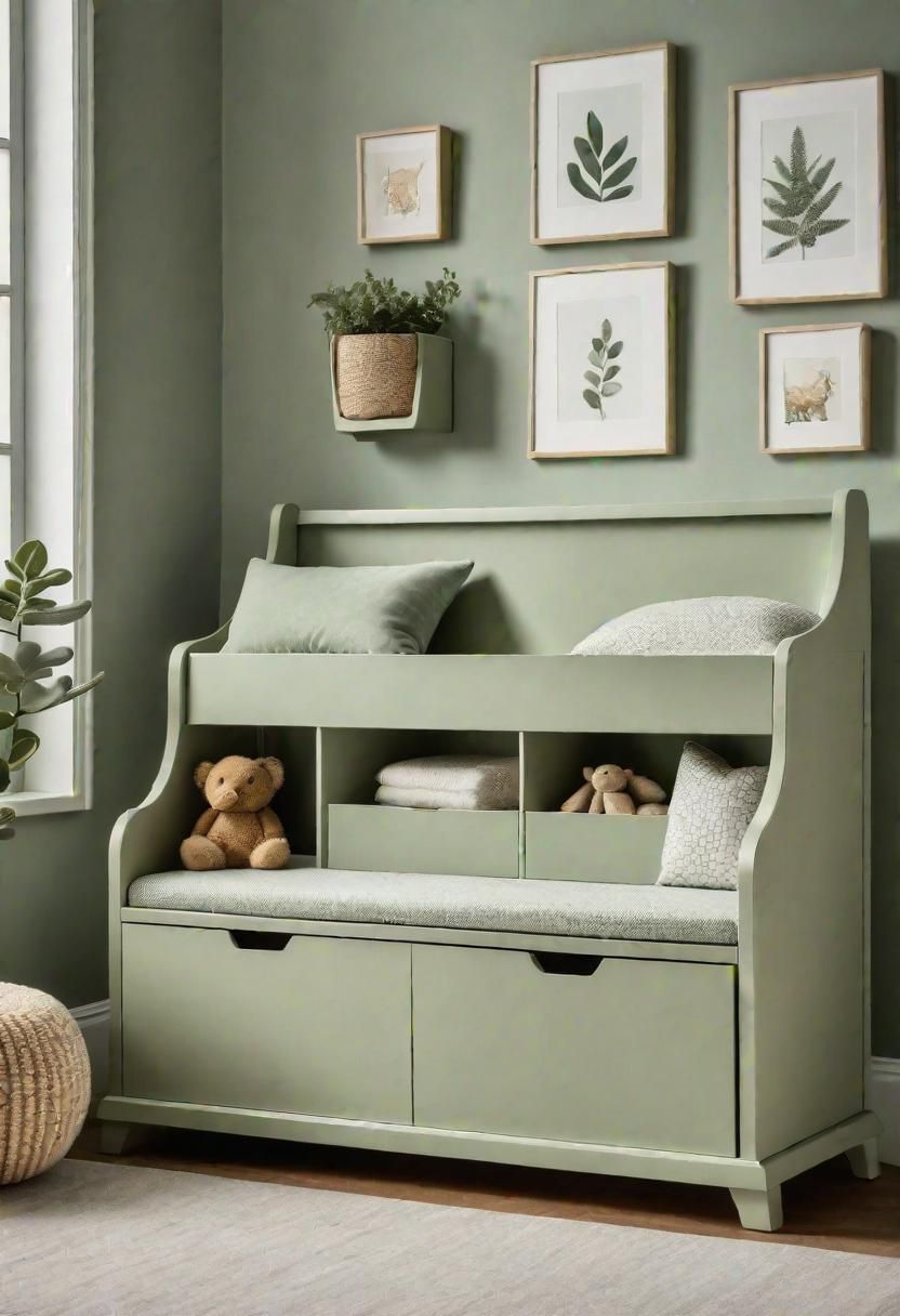 29. Storage Bench With Hidden Compartment