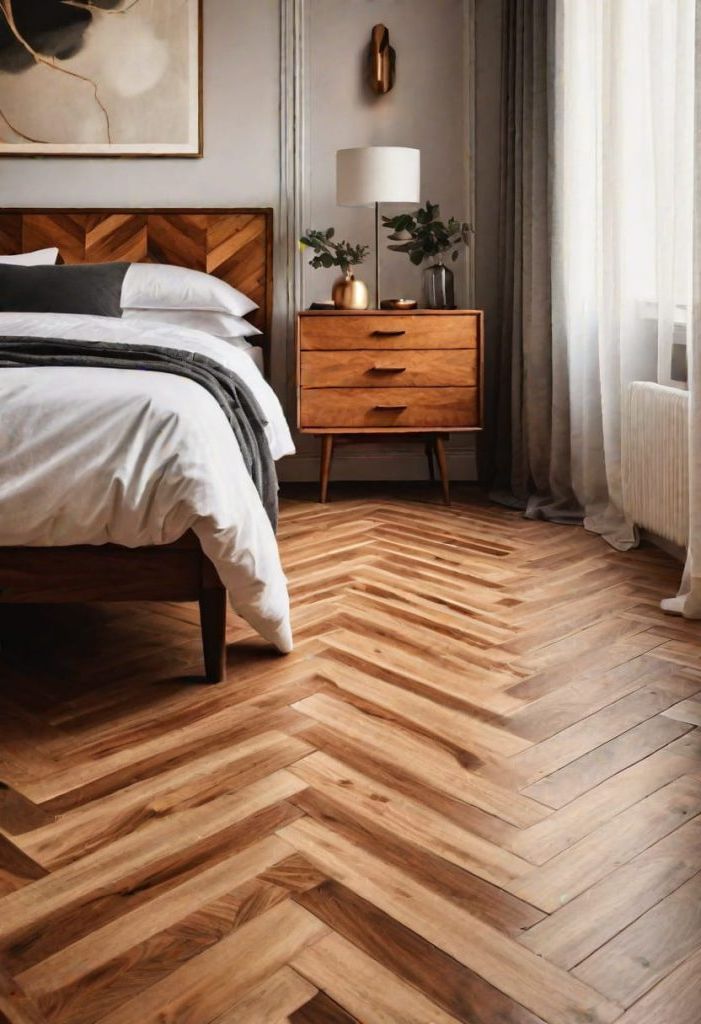 10. Herringbone Wood Flooring Patterns