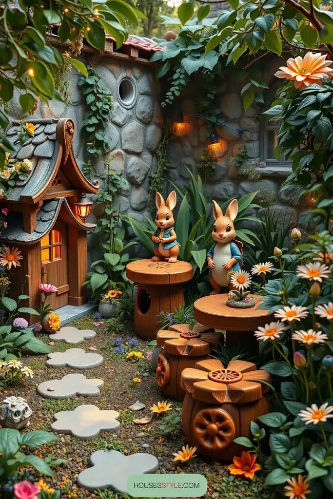 Story Book Characters for a Nostalgic Garden