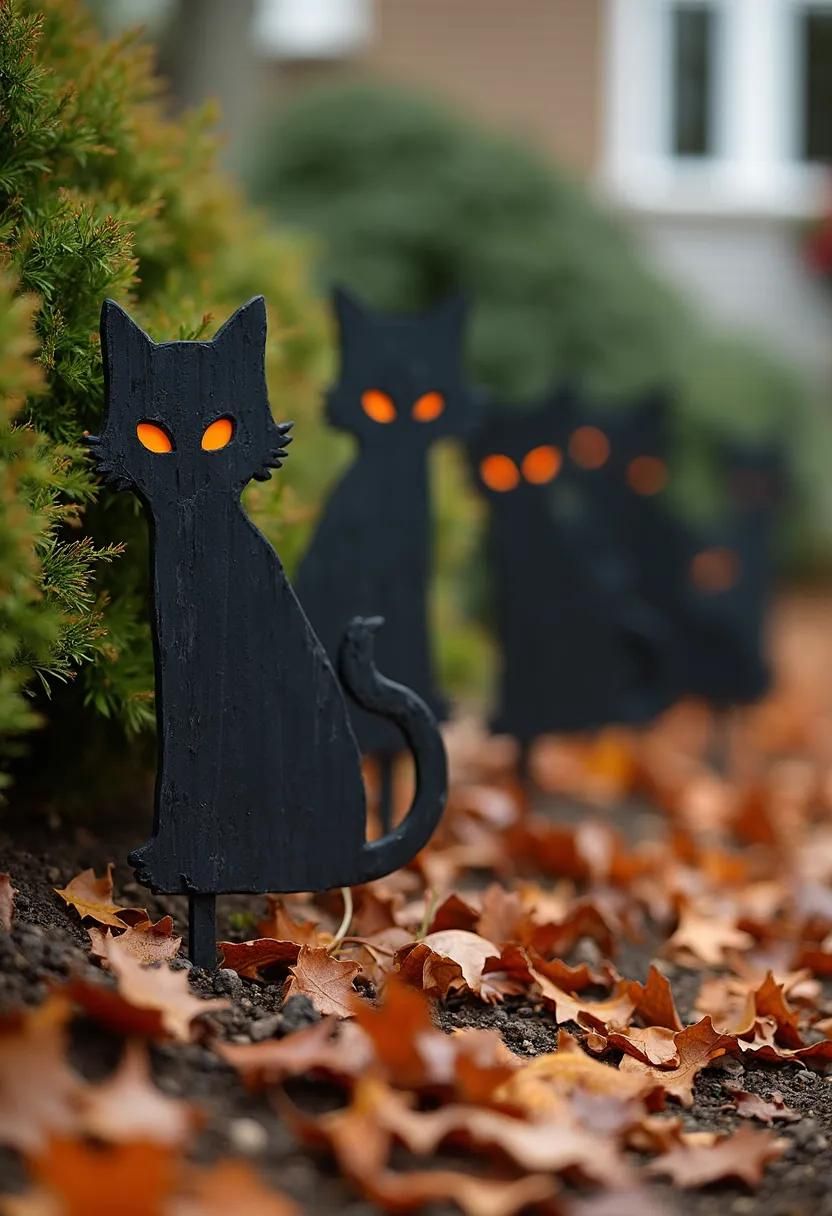 3. Feline-Centric Yard Stakes - photo 3