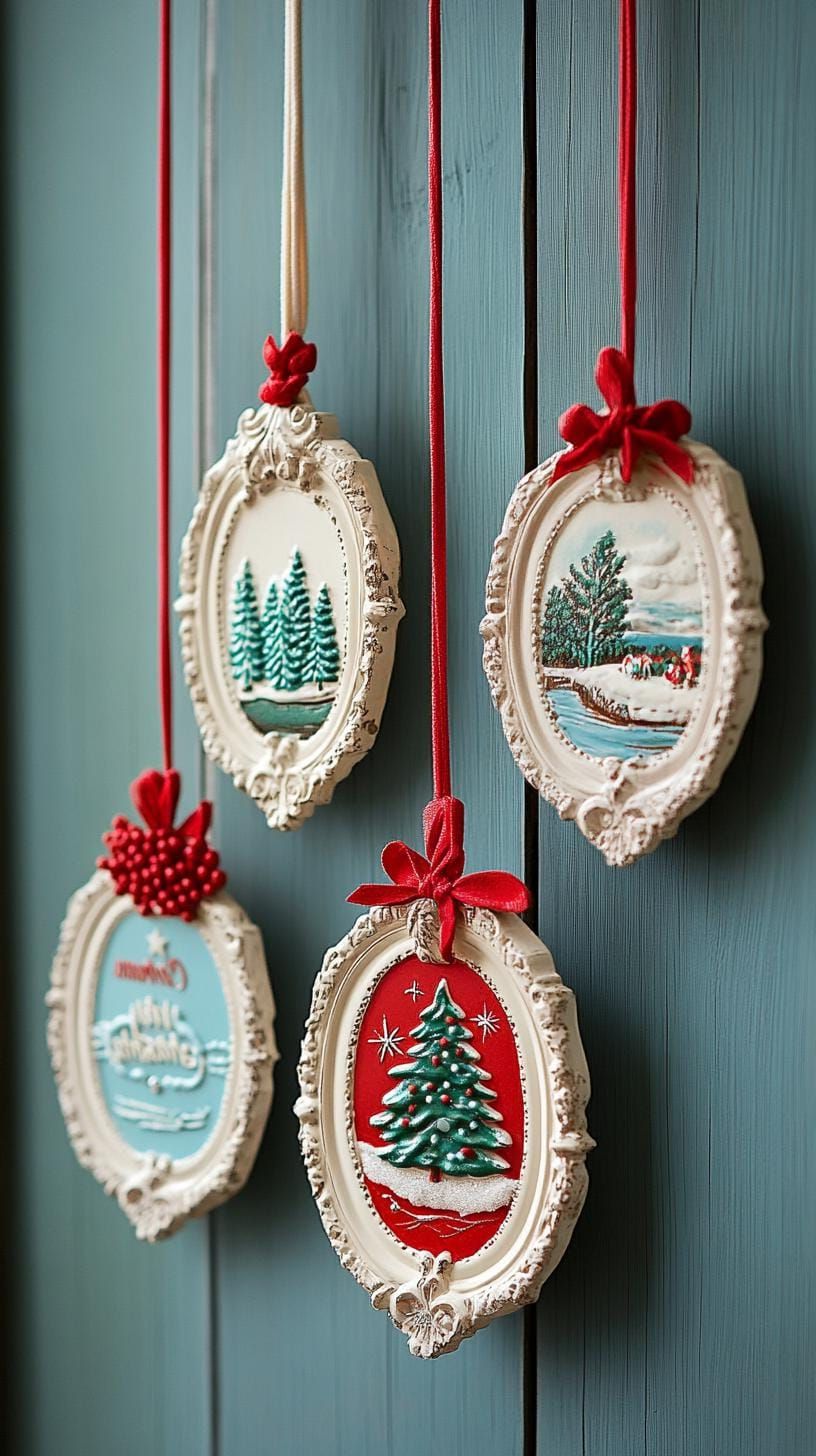 15. Creative Holiday Card Wall Display - photo 3