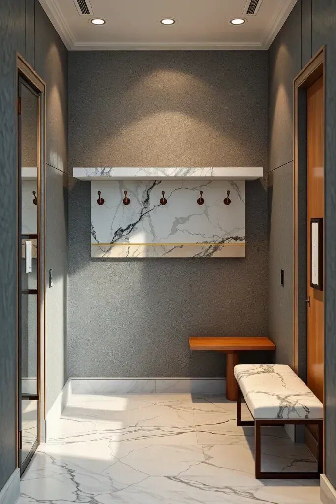 Unexpected Marble Accents in Unique Spots - photo 2