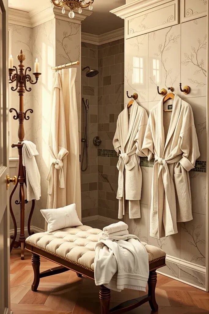 Spa-Worthy Comfort with Timeless Bathrobes