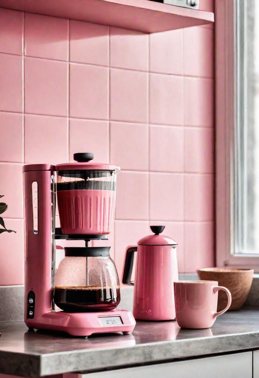 19. Choosing a Pretty Pink Coffee Maker