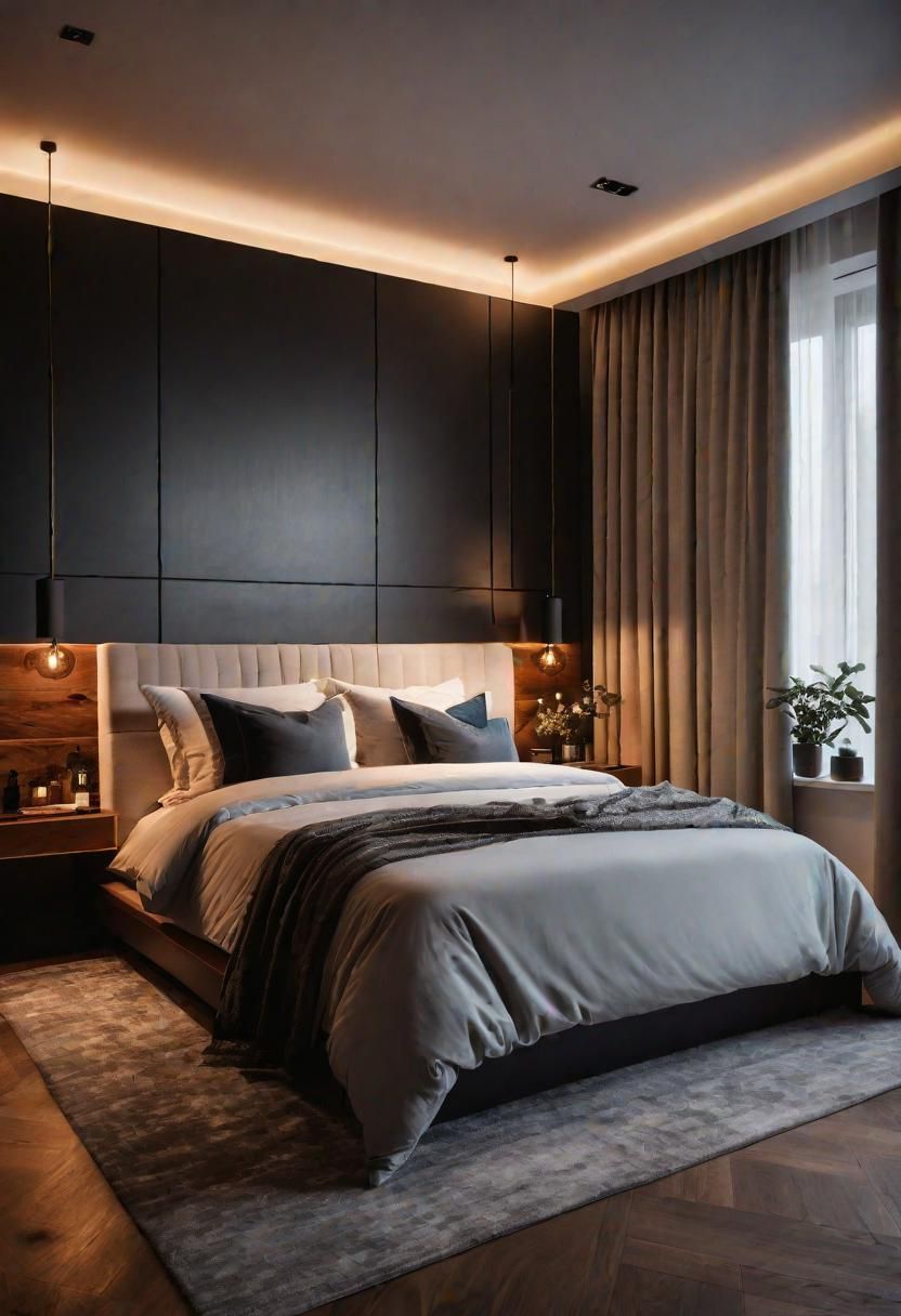 29. Layered Lighting for the Bedroom