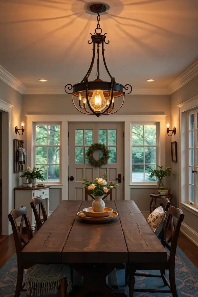 Lighting Tips for a Warm Farmhouse Feel